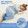 BETTERFUN - Saco de dormir para niños pequeños con pies