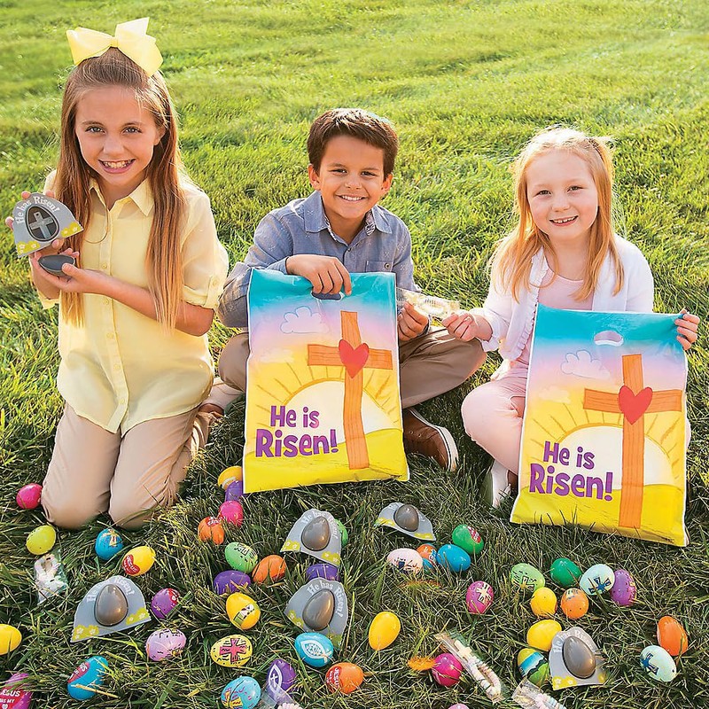 Fun Express Glow in The Dark He Has Risen Tomb