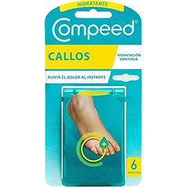 COMPEED 198102.8 Callos Continuous Hydration Pack of 6 Plastic