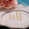 Kerryjewl 3 Pairs White Silicone Earring Backs & Findings for