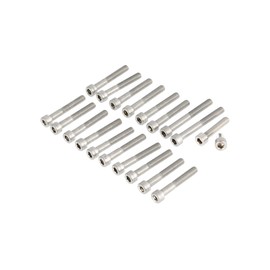 Set of cylindrical screws, hexagon socket in stainless steel motor M500, M700