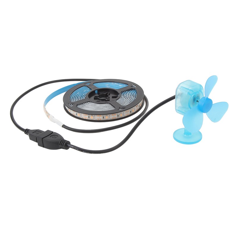 LED Strip Light with Wind Turbine 3 Meter Long IP65