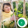 Hahood - Cinta de jardín reutilizable para plantas, soporte ajustable