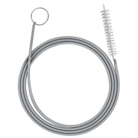 Aster Drain Brush Brush, 150 cm Drain Cleaning Brush, Flexible Long Pipe Brush, Spiral Cleaning Brush with Soft Nylon Bristles for Pipe Dredging, Multifunctional Flexible Brush for Drain Hole