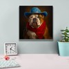 Epic Graffiti 'Bulldog Cowboy' by Sean Parnell Canvas Wall Art,