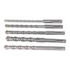 5PCS Masonry Drill Bit Set 40cr Cemented Carbide 160mm Drill