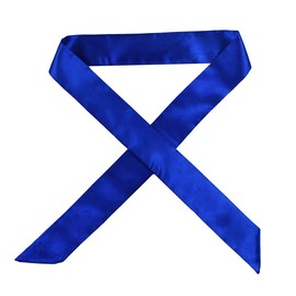 HANGSET Ribbon scarves for women, handbags, ribbons, fashion accessories, headbands (Royal blue)