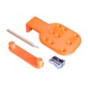 Decoralin Door Handle Jig Spindle Marking Template, 45mm, 57mm and