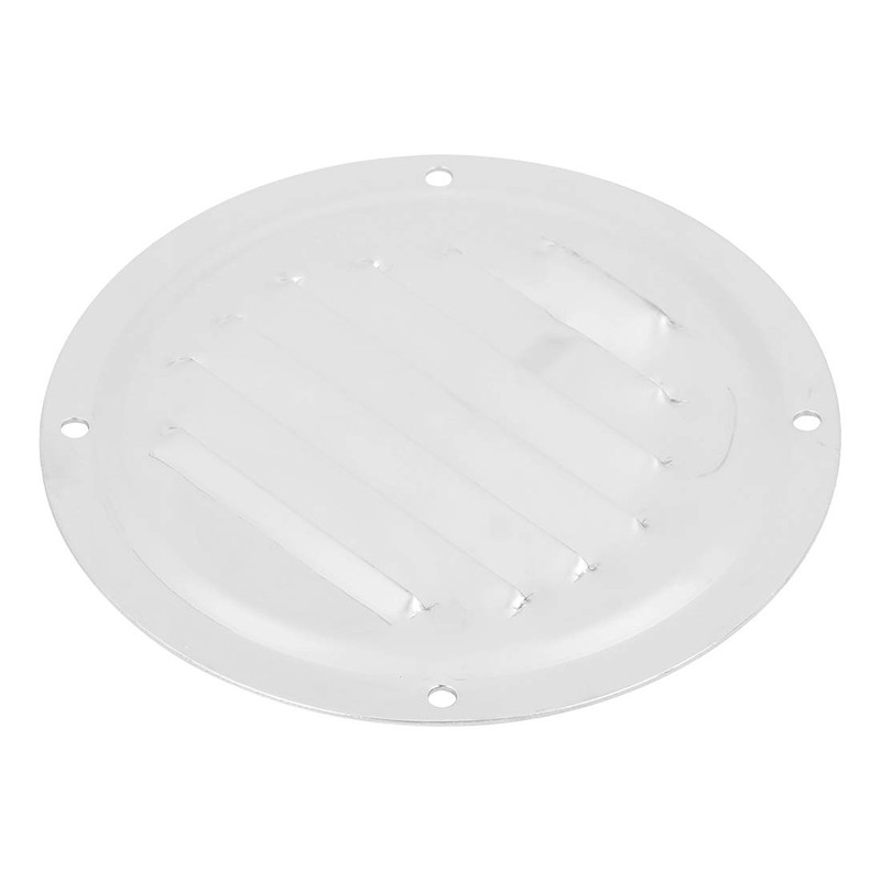 X AUTOHAUX 2pcs 4 Inch Round Marine Boat Louvered Ventilation
