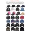 TSSGBL - Gorros de béisbol clásicos 100% algodón estructurados ajustables