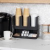 Unbranded Cup and Condiment Station, Countertop Organizer, 13"L x 6.4"W