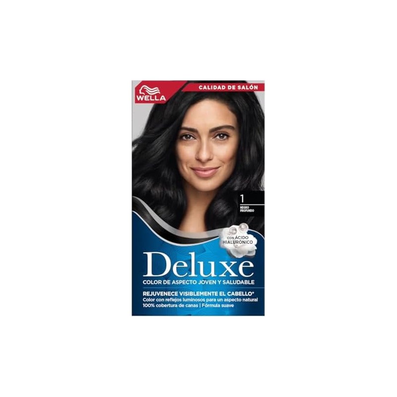 Deluxe Tinte Permanente 1 Negro Profundo