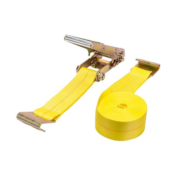 Keeper 04637 27' x 3" Ratchet Tie-Down with Flat Hooks