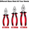 Sharp-Tec Combination Cutters Pliers Set, 2-Piece Combination Cutting Pliers with