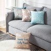 ZHILING Set of 4 Cushion Covers 40 x 40 cm