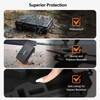AMAZEAR Waterproof Hard Case Compatible with DJI OSMO Pocket 4P,