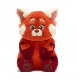 13 Inches Red Plush Raccoon Doll Toys Turning Red Panda Plush Doll Birthday Gifts for Children