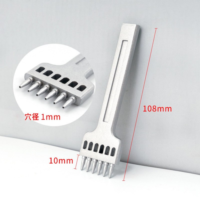 MoToNa Round Hole Punch Leather Craft Tool Hole Drilling Punch