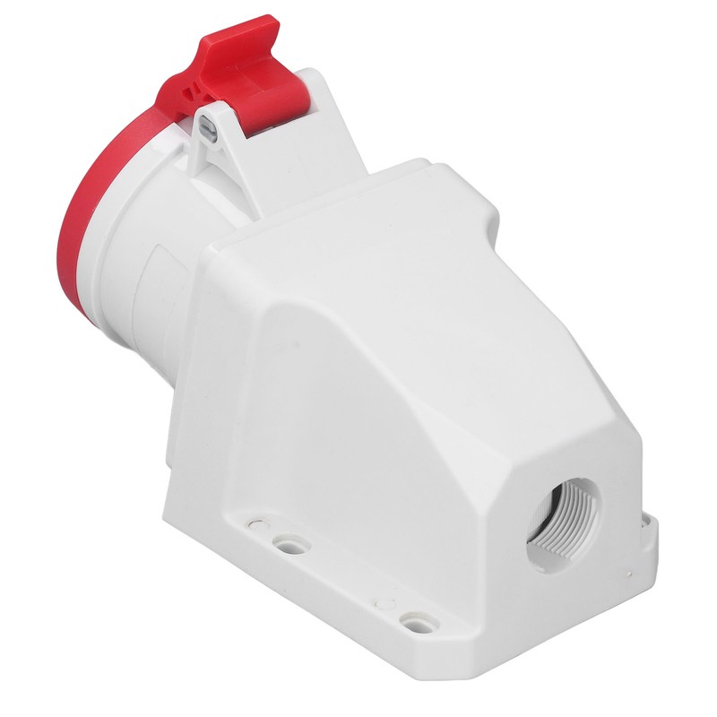 Industrial Connector Socket 32A 3P+N+E IP44 Waterproof Dustproof Surface Mounted