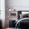 RealPlus Metal Floating Shelf Wall Mounted (12 inch x 8