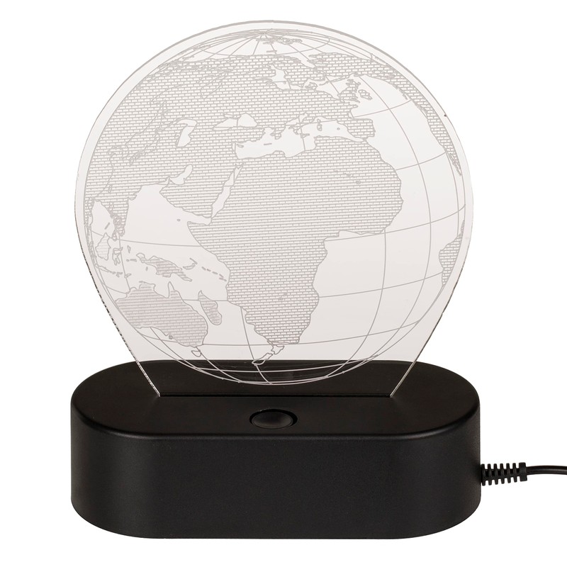 MIK funshopping 3D Light Night Light 3D Effect Lamp with