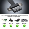 SinLoon PCIe 4.0 X1 Riser Cable 180 Degree PCI-E 1X
