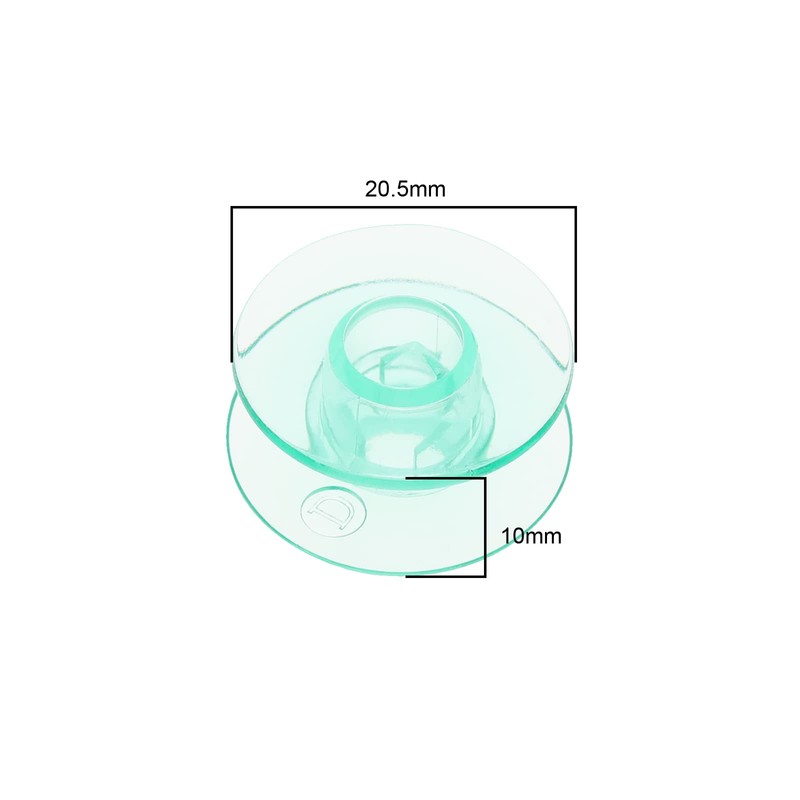 Pack of 20 Bobbins, Compatible with Husqvarna Viking Groups 5/6/7,