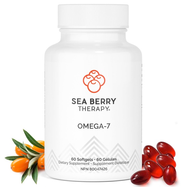 sibu Sea Berry Therapy Omega-7 Softgels, Premium Organic Himalayan Sea