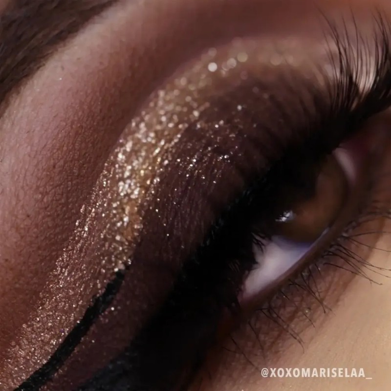 Sombra Líquida Moira Cosmetics Con Glitter Diamond Daze Tono 14