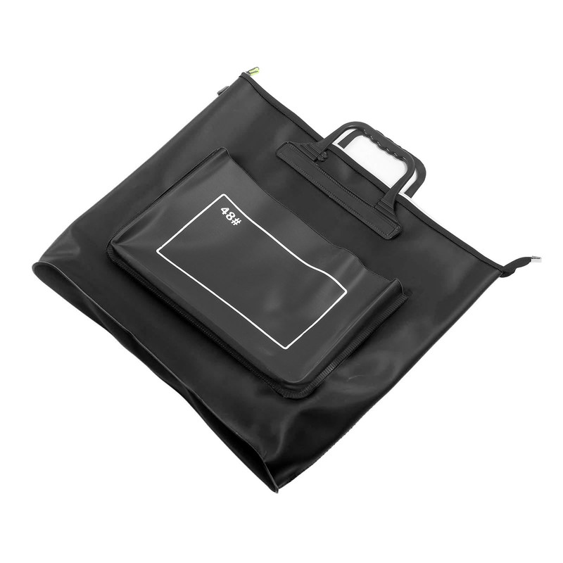 Folding Fish Bucket 48L EVA Thicken Waterproof Anti Leakage Zippered
