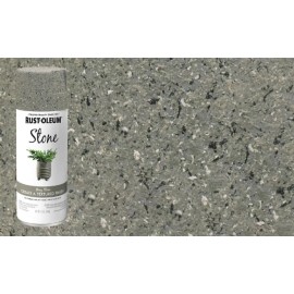 Rust-Oleum® American Accents® Stone Texture Spray Paint - 12 oz Various Colors - Gray