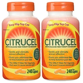 Citrucel Fiber Therapy, 240 Fiber Caplets (2 Pack)