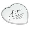 Elanze Designs Love One Another Deeply Heart Shaped Silver 12