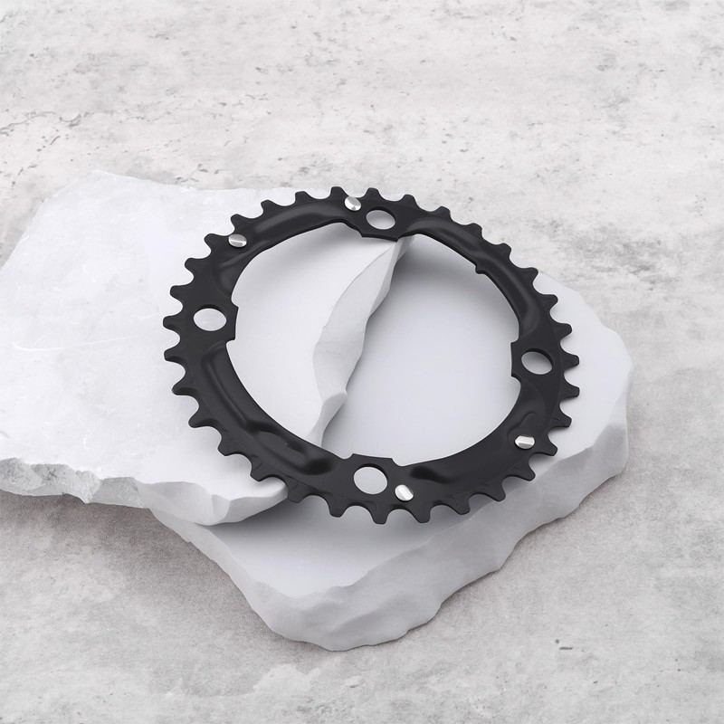 Briny River 32T 4-Hole Mountain Bike Chainring 104BCD Steel Compatible