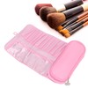 Cosmetic Bag Professional Makeup Brush Rolling Case Pink Cosmetics Make