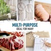 Pack of 3 Cotton Twine String Balls White Art and