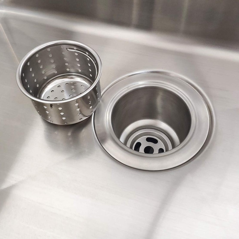 GZILA Kitchen Sink Drain Basket Only, 3-inch Basket for Kitchen