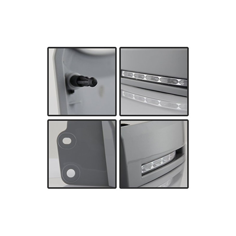 ACANII - For 2007-2013 Toyota Tundra Built-In LED Running Bumper