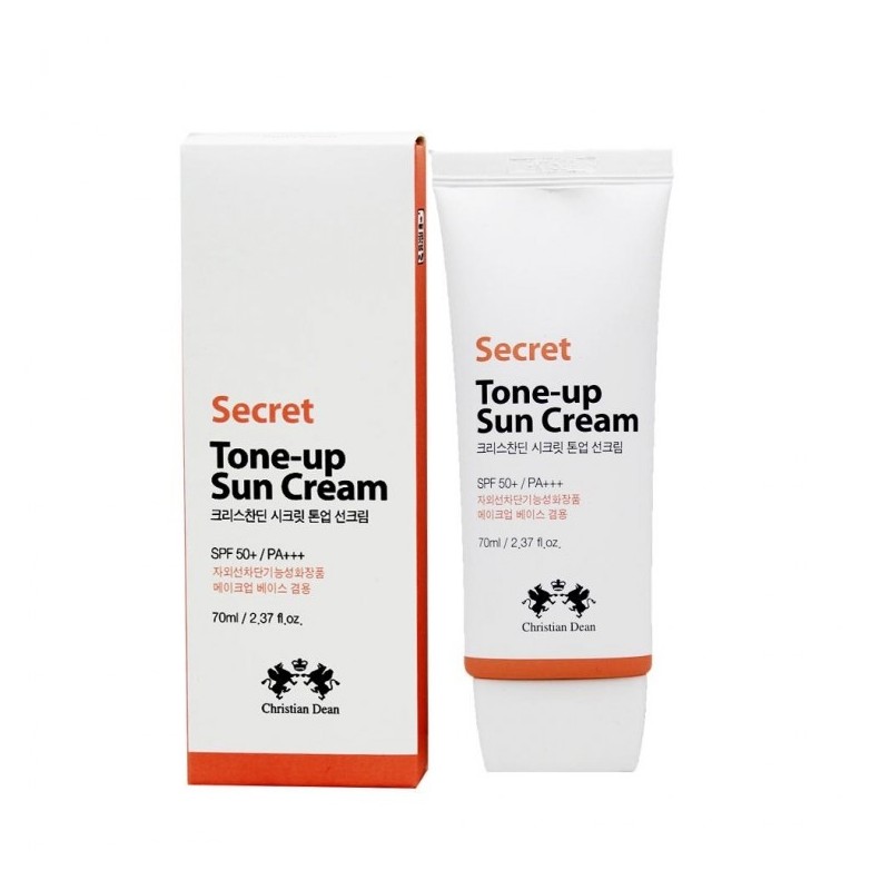 Christian Dean Secret Tone-Up Sun Cream SPF50+ PA+ 70ml 10ea