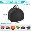 Yeyeplum 2 Pack Helmet Bag Nylon Durable Motorcycle Mx Helmet