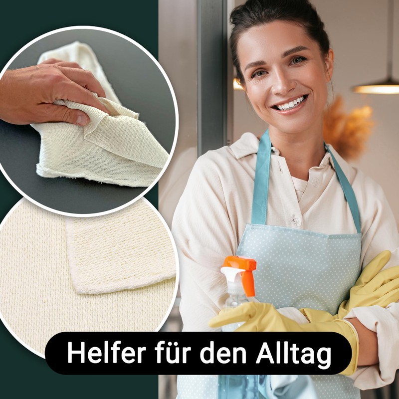 ZOLLNER Set of 20 Machine Cleaning Cloths 80% Cotton 20%