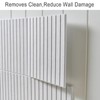Lightomorrow 12-Pack Felt Wall Tiles, Large Bulletin Board with Safe