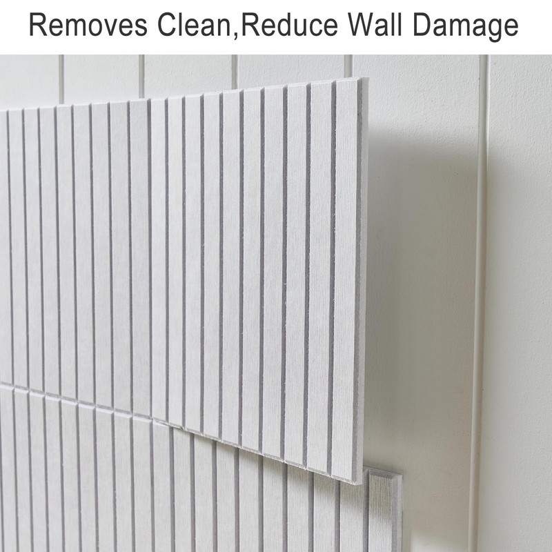 Lightomorrow 12-Pack Felt Wall Tiles, Large Bulletin Board with Safe