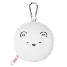 K Company CKMP1-SG Round Pouch with Carabiner (H x W x D): 3.7 x 3.7 x 3.7 x 1.0 inches (9.4 x 9.4 x 2.5 cm)