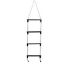 E-Z-TY 4-Step Reusable Rope Ladder (White)