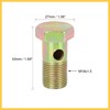 REPAIROCK M18x1.5mm Metric Thread Banjo Bolts Brake Fitting Adapter with