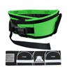 WASHINBED Gait Belt with Handles and Caregiver Assistance Knee Strap