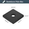 sourcing map Square Shower Arm Flange, 3.5" Stainless Steel Escutcheon