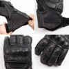DEGNER Leather Gloves with Protector for Motorcycles TG-94 (Brown, L)