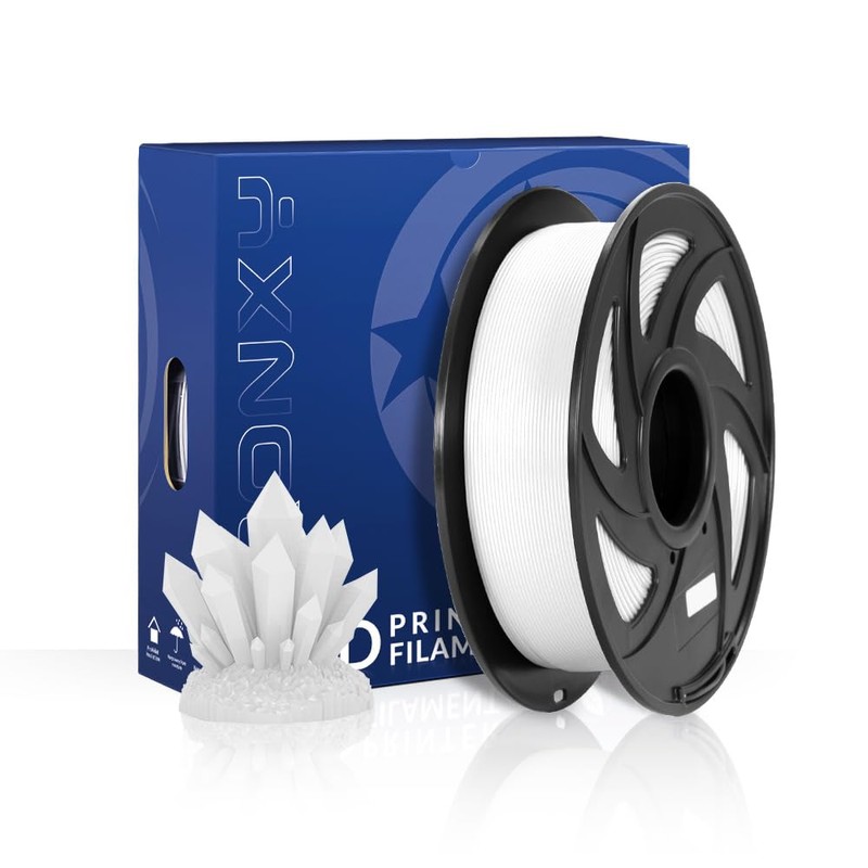 TRONXY High Speed PETG Filament 1.75mm ±0.03, White Rapid 3D